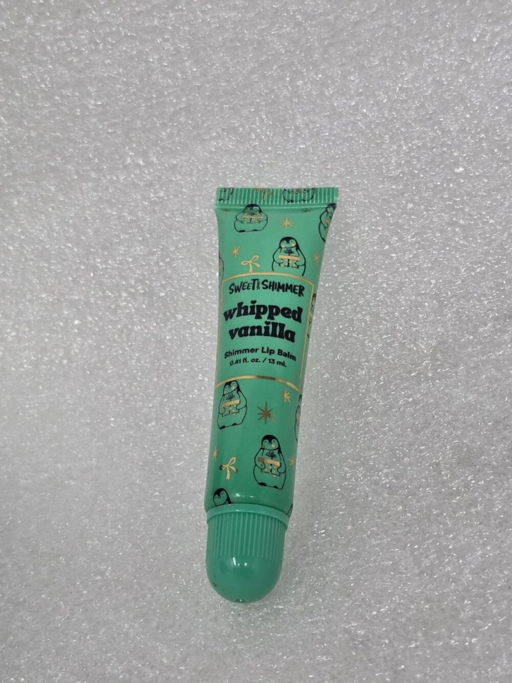 Sweet & Shimmer Whipped Vanilla Shimmer Lip Balm 0.41 Fl Oz Tube
